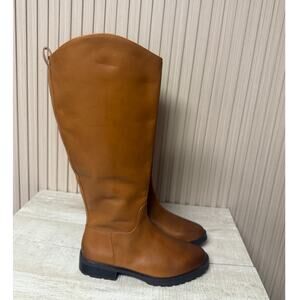 Nordstrom Oliver Brown Leather Knee High Boots Women’s Size 7M